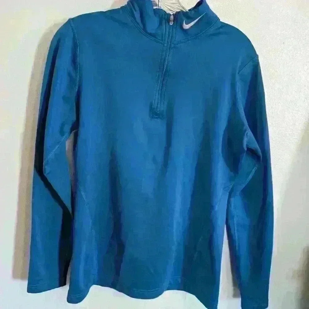 Blue Nike fit dry size L